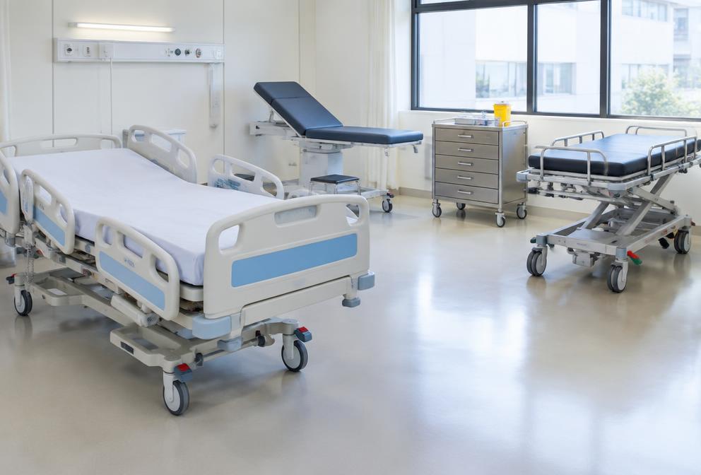Mobilier hospitalier sélectionné par EMC